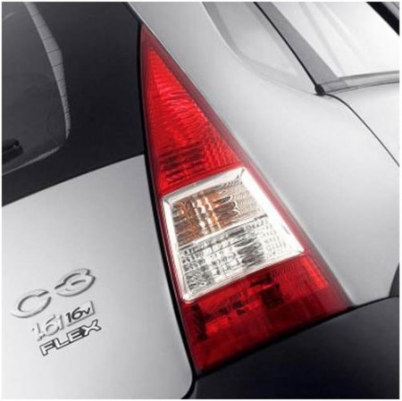 Lanterna Traseira Citroen C3 2007 2008 2009 Bicolor Branco